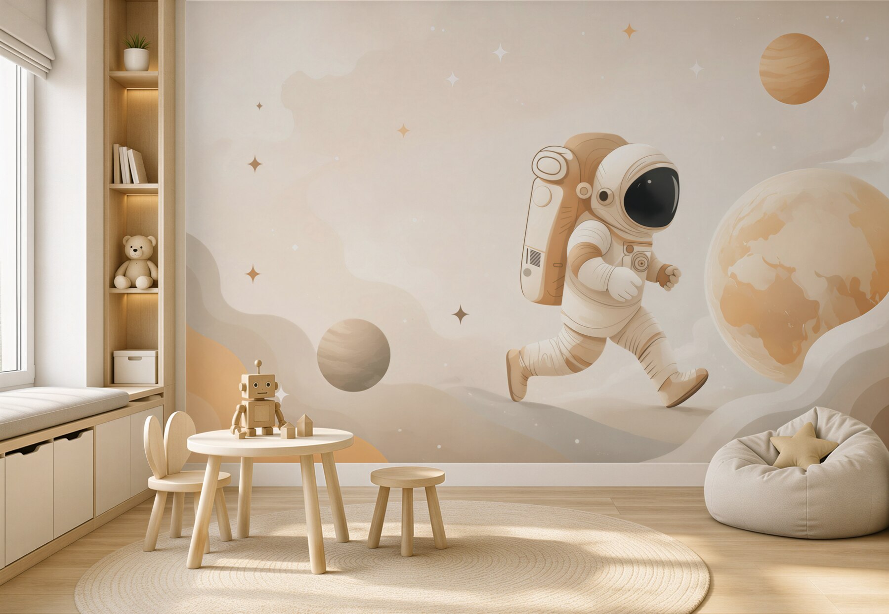 Fototapeta Astronauta wykonuje swoją misję?v2345