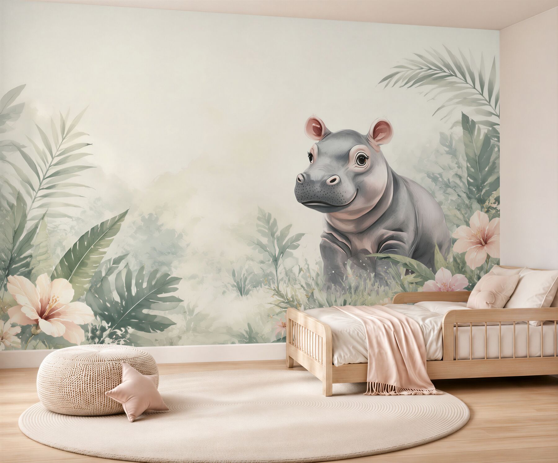 Fototapeta Hippo wśród zieleni?v2345