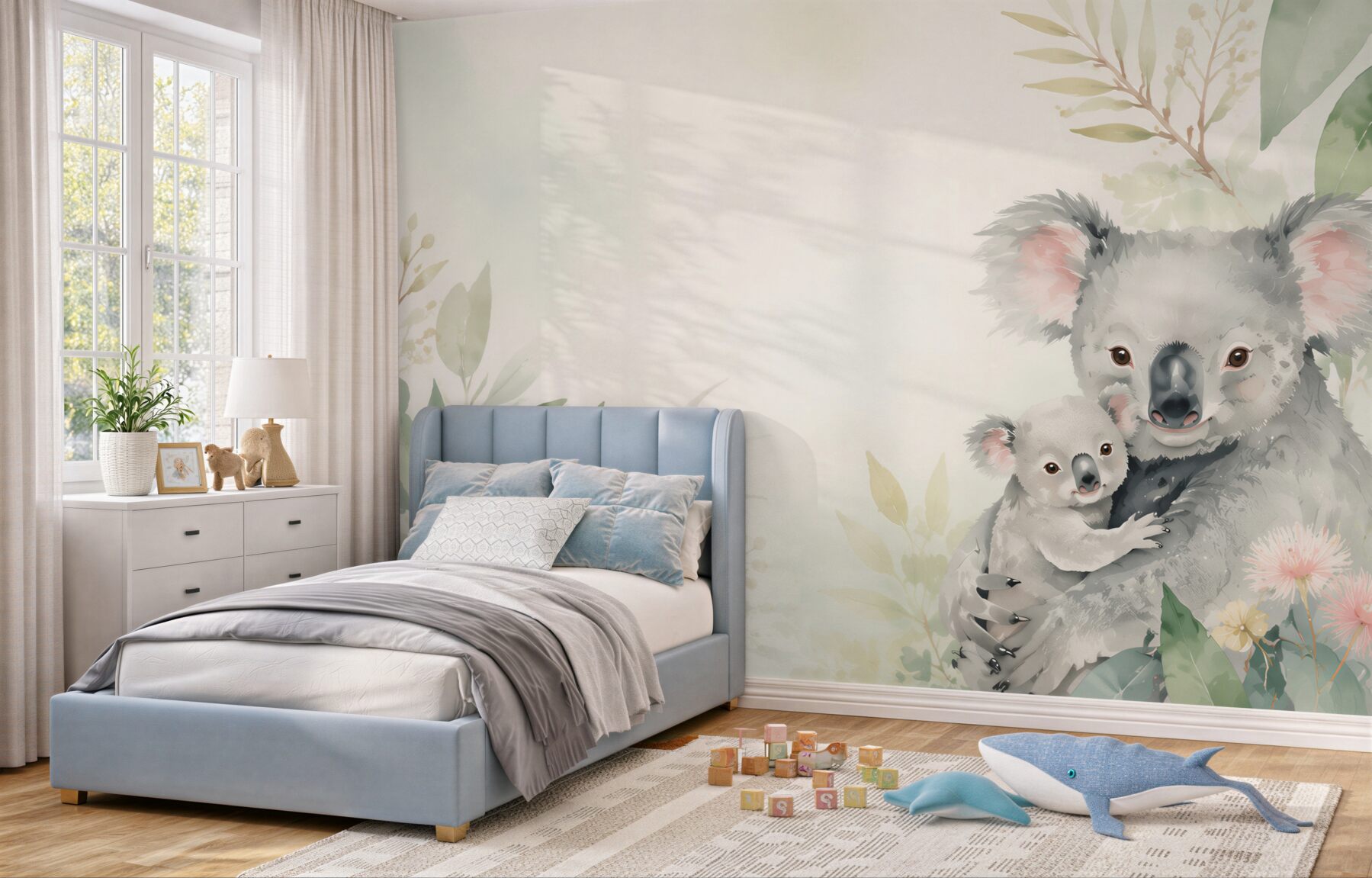 Fototapeta Mama koala z dzieckiem?v2345