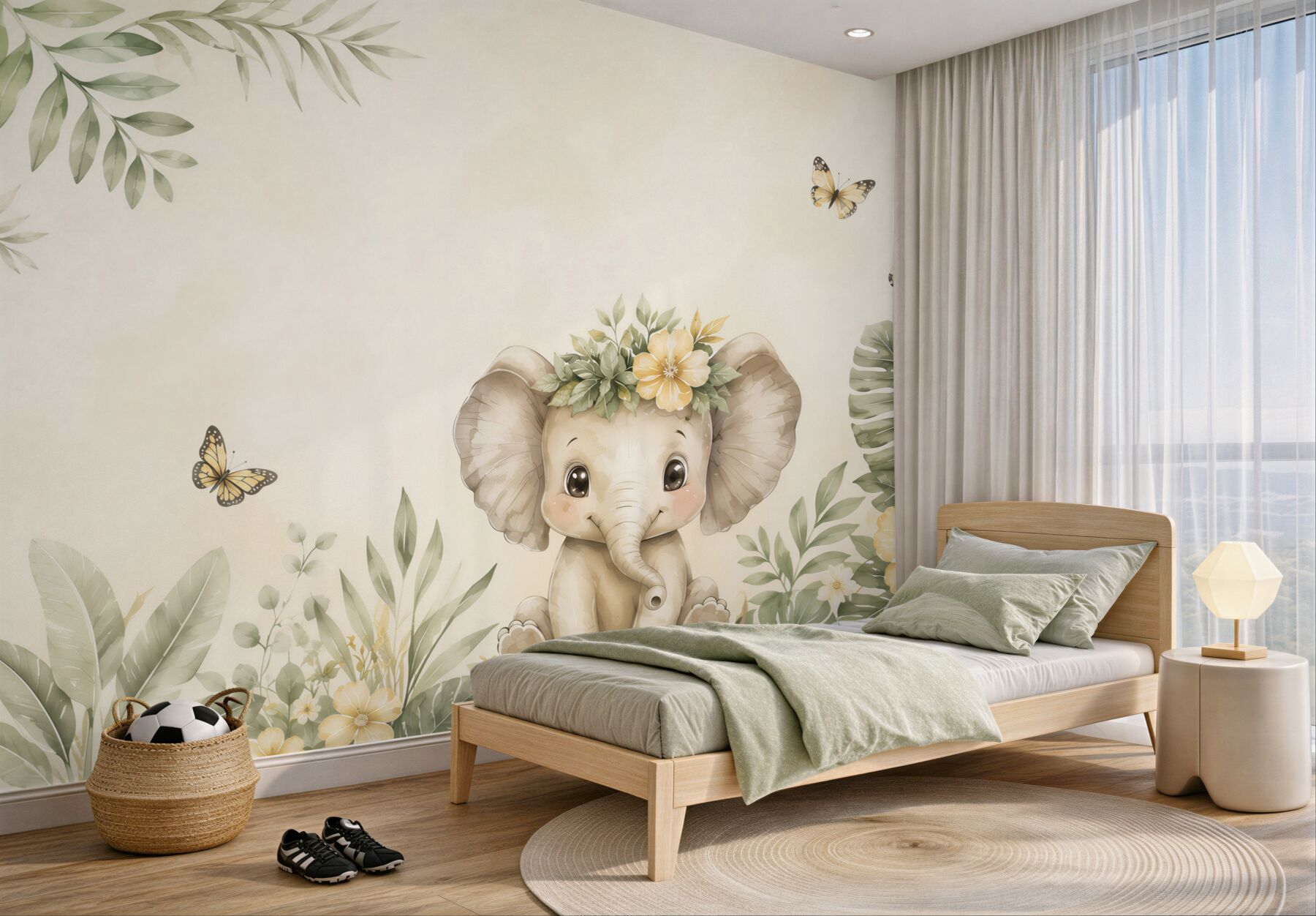 Fototapeta Elephant in Greens?v2345