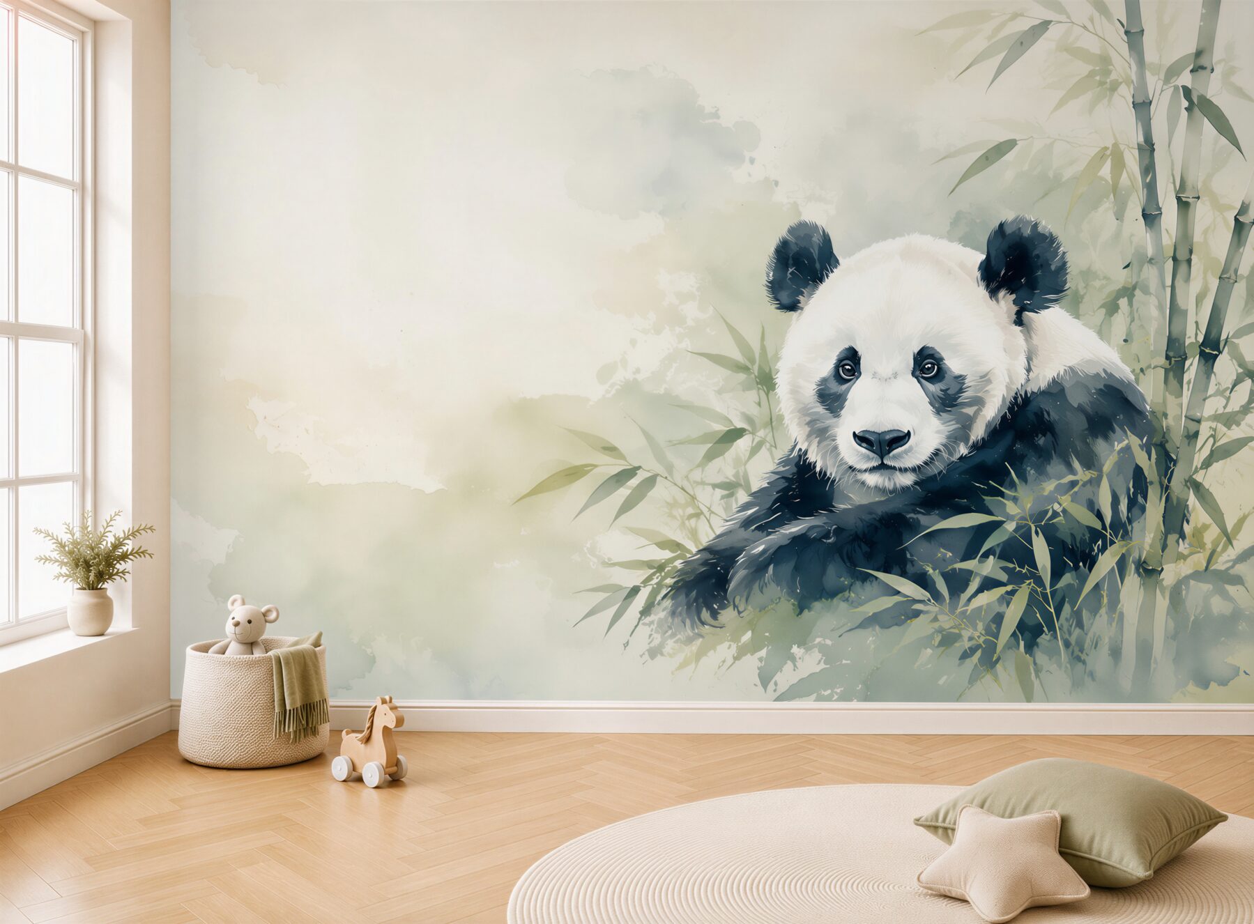 Fototapeta Panda wśród bambusa?v2345