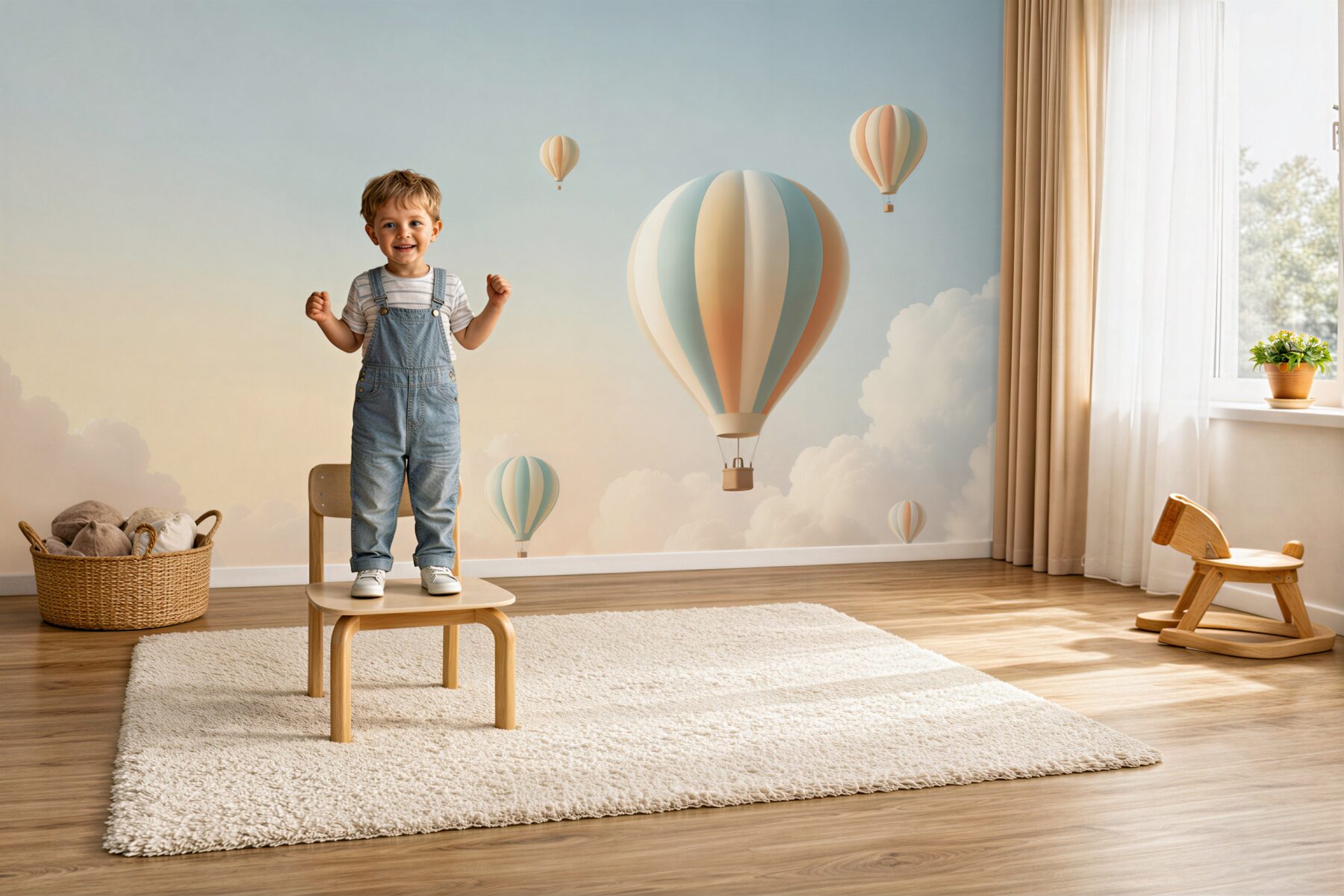 Fototapeta Wiele balonów w chmurach?v2345