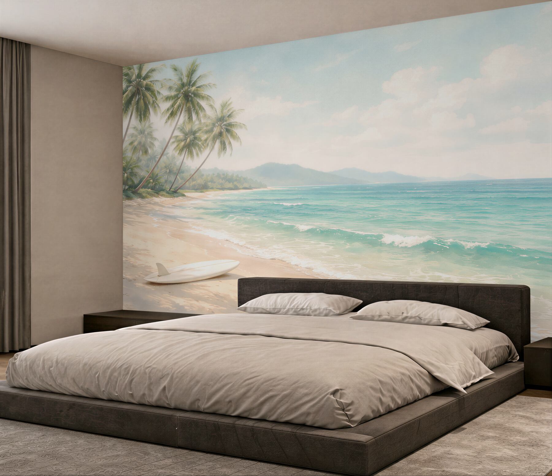 Fototapeta rajska plaża z palmami?v2345