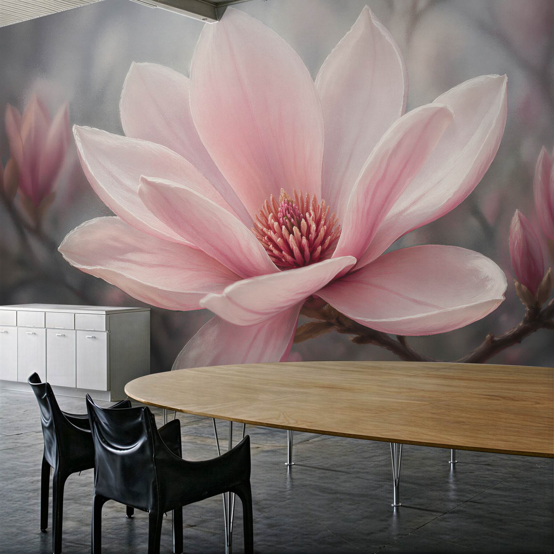 Fototapeta różowa magnolia o świcie?v2345