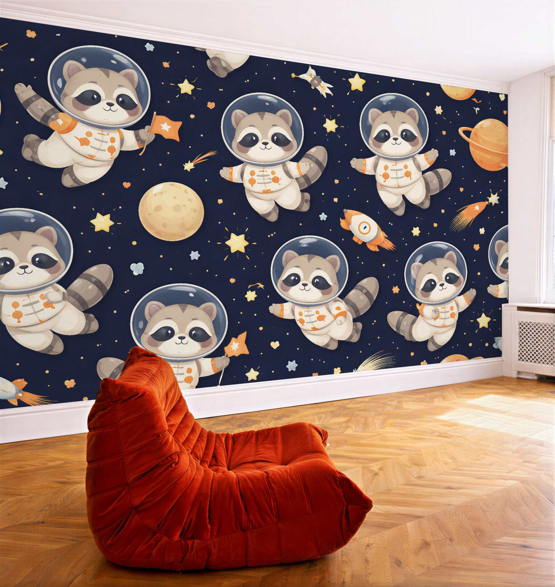 Fototapeta szopy astronauci w kosmicznej przygodzie?v2345