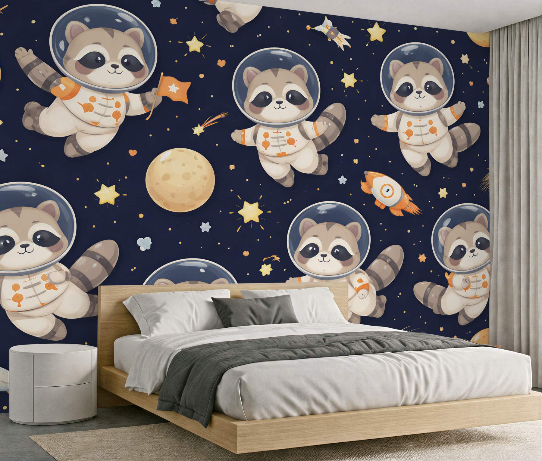 Fototapeta szopy astronauci w kosmicznej przygodzie?v2345