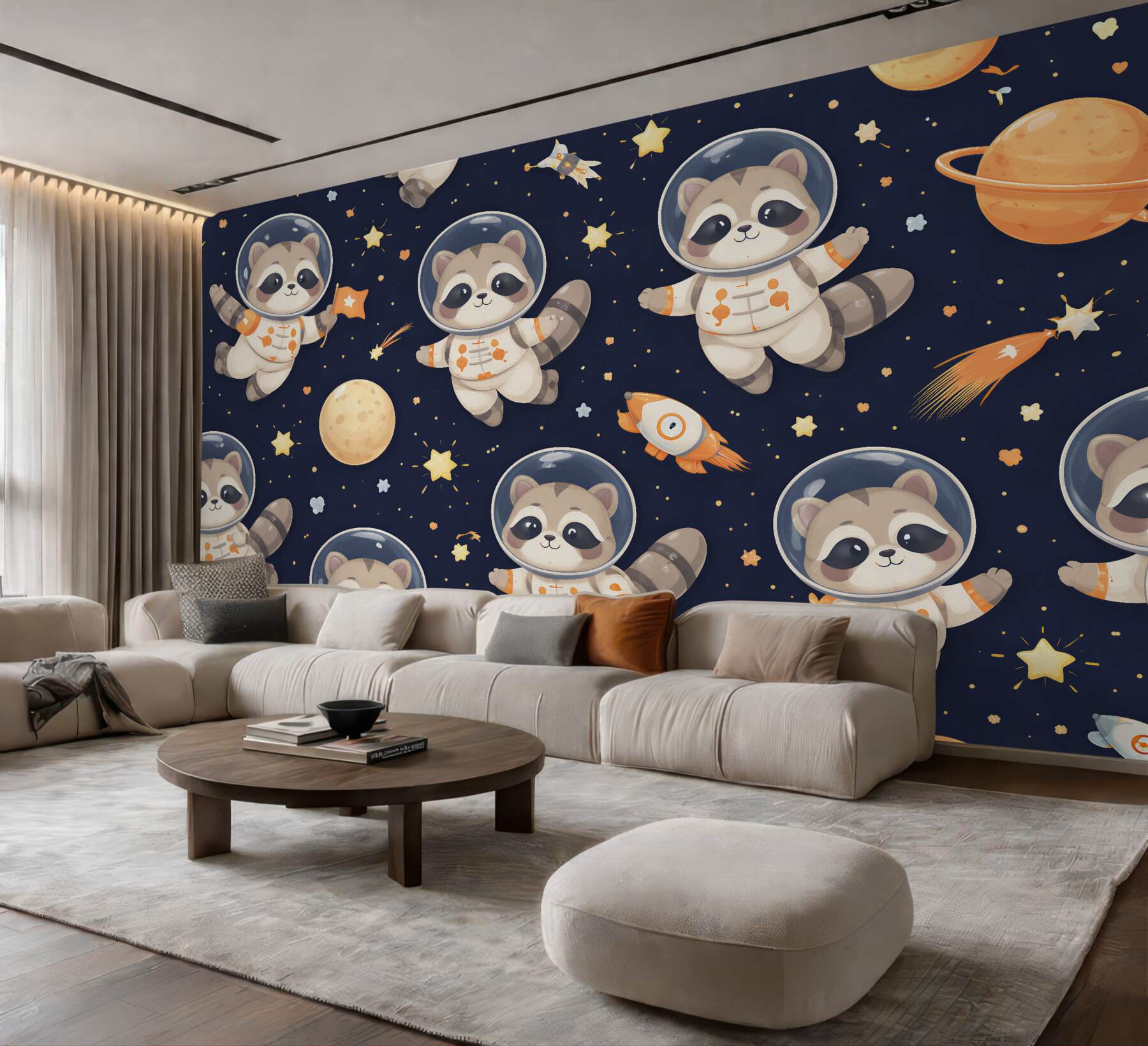 Fototapeta szopy astronauci w kosmicznej przygodzie?v2345