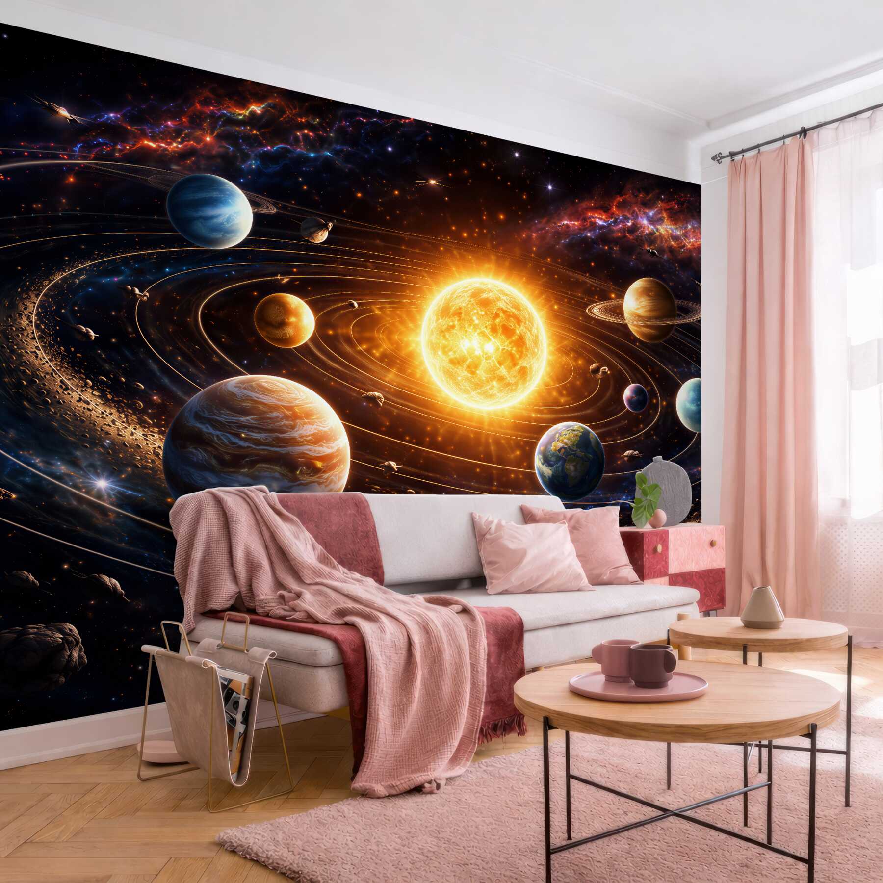 Fototapeta słoneczny układ planetarny?v2345