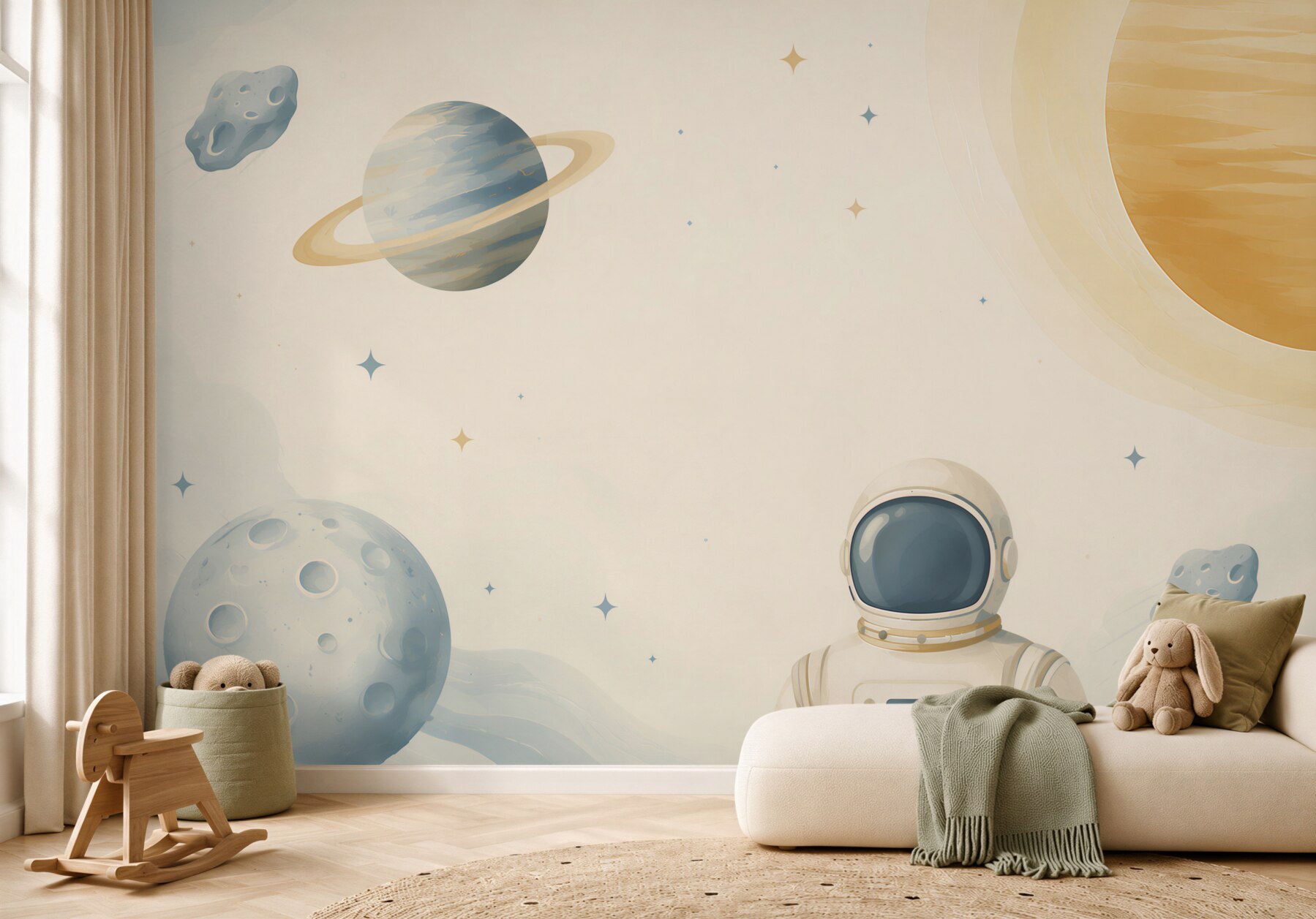 Fototapeta Astronauta na tle przestrzeni?v2345