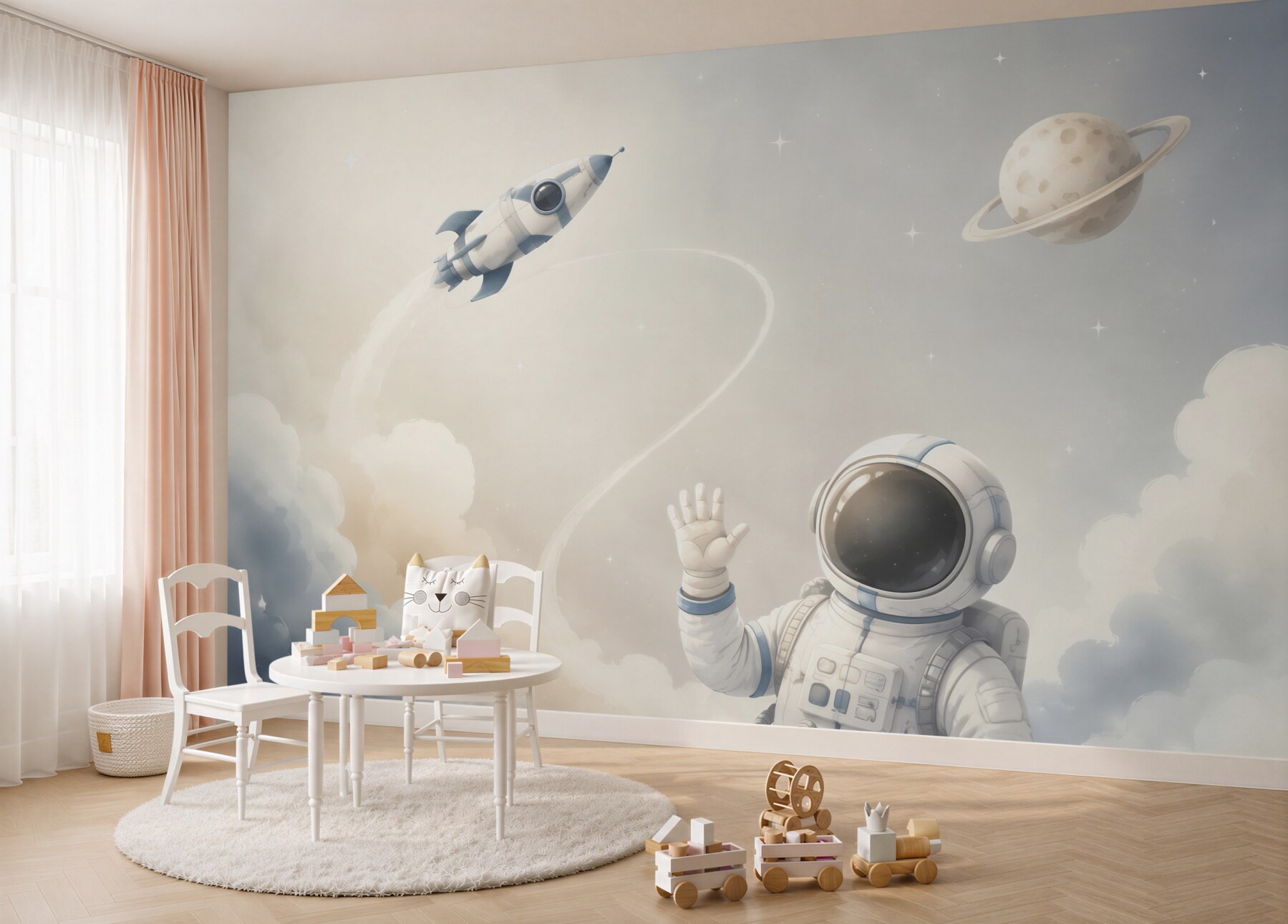 Fototapeta Astronauta i przestrzeń?v2345