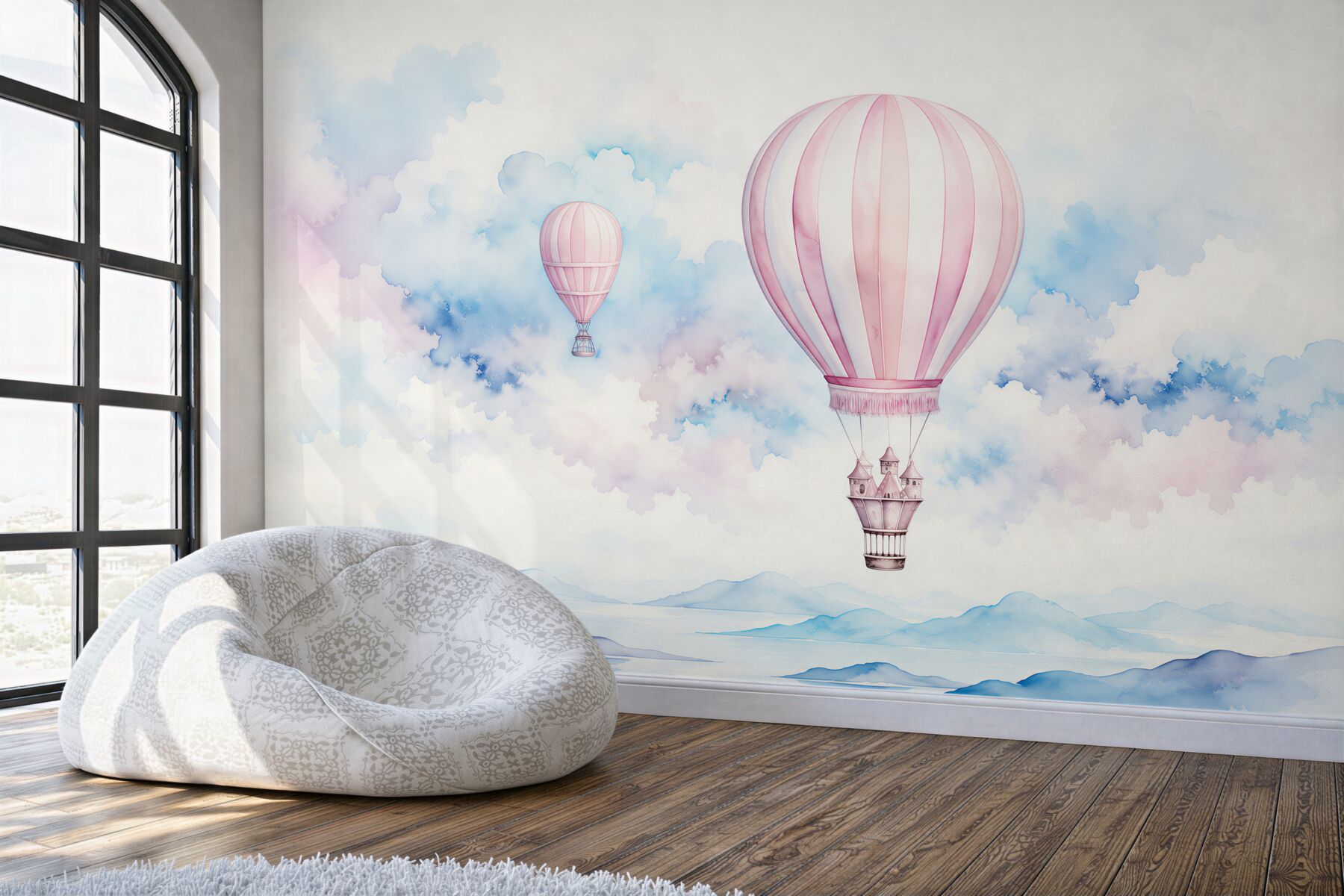 Fototapeta Balony wśród chmur?v2345