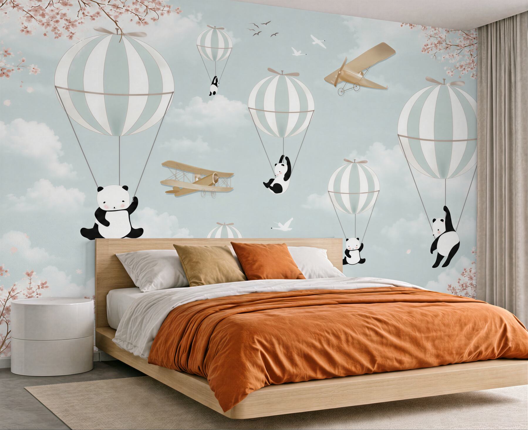 Fototapeta balony i pandy?v2345
