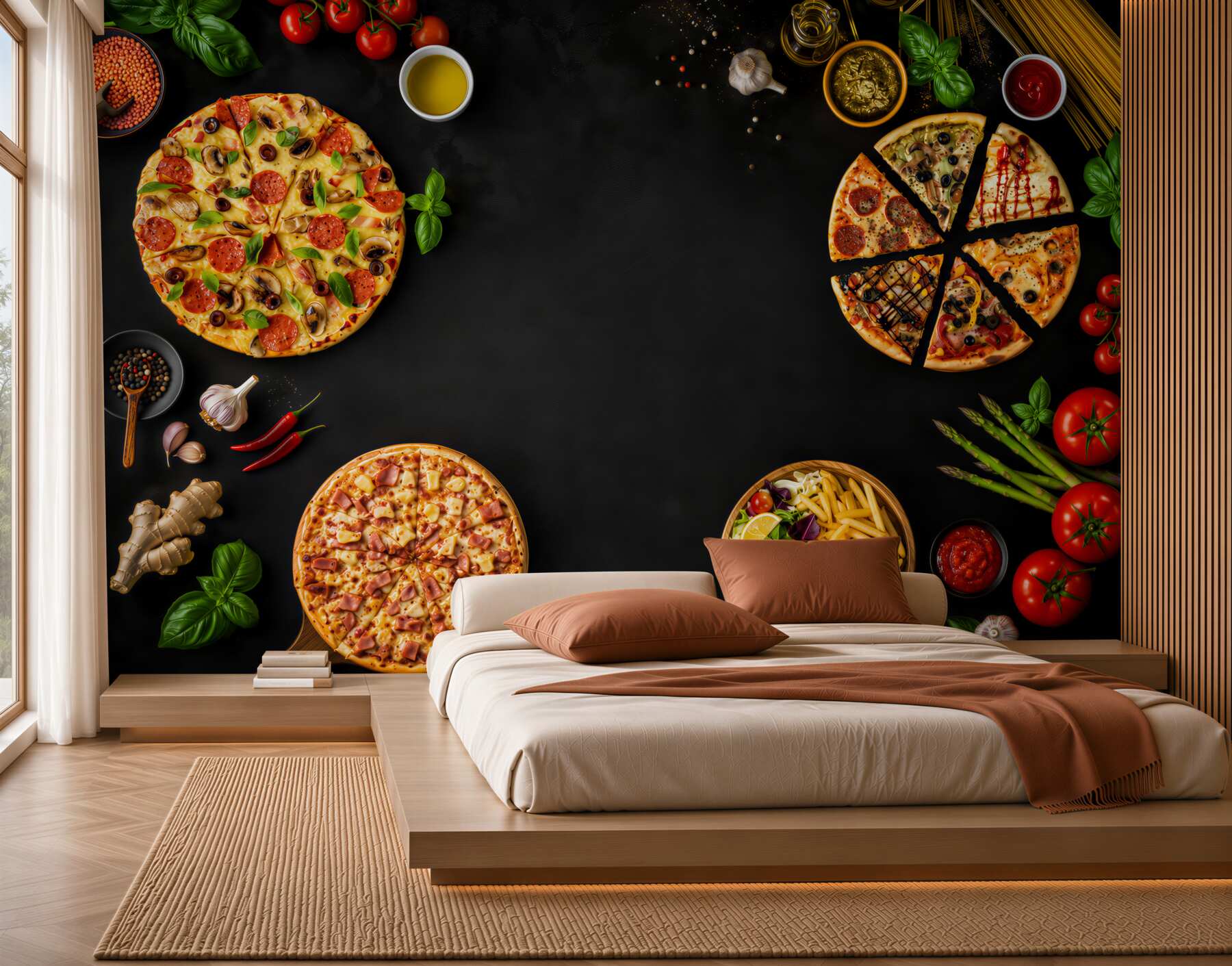Fototapeta Pizza i inne produkty?v2345