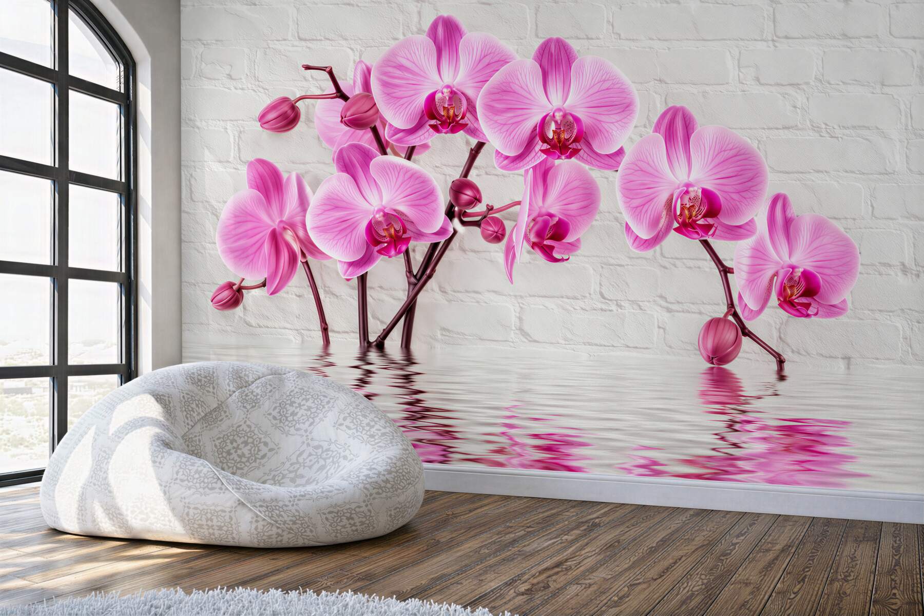 Fototapeta miękkie liliowe orchidee?v2345