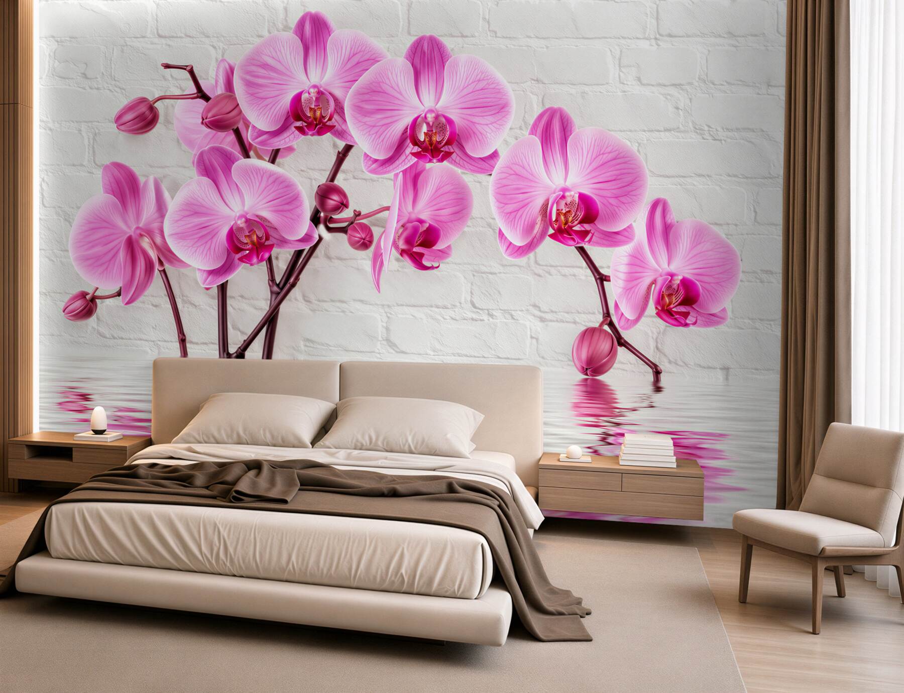 Fototapeta miękkie liliowe orchidee?v2345