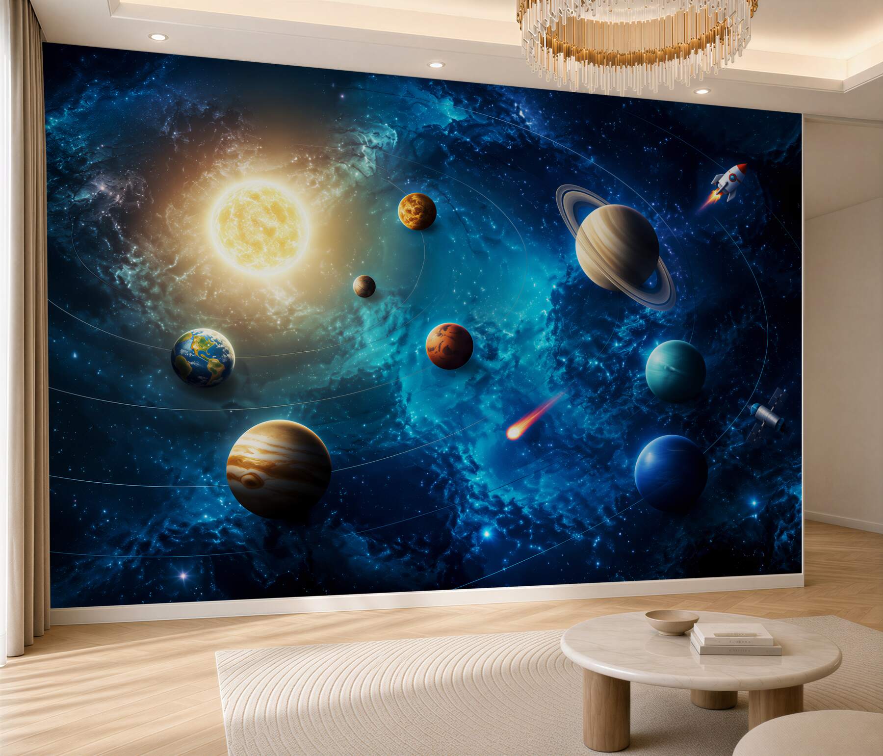 Fototapeta Planety w kosmosie