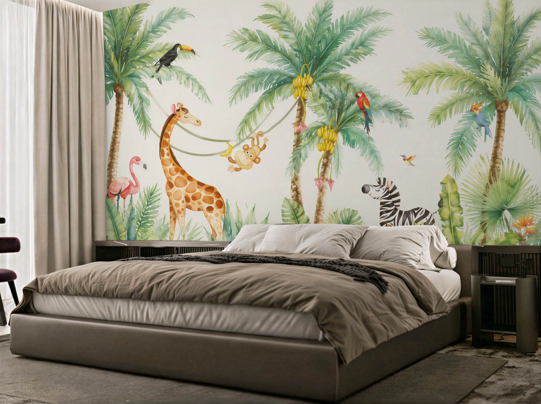 Fototapeta żyrafa, giraffidae i Tapeta?v2345