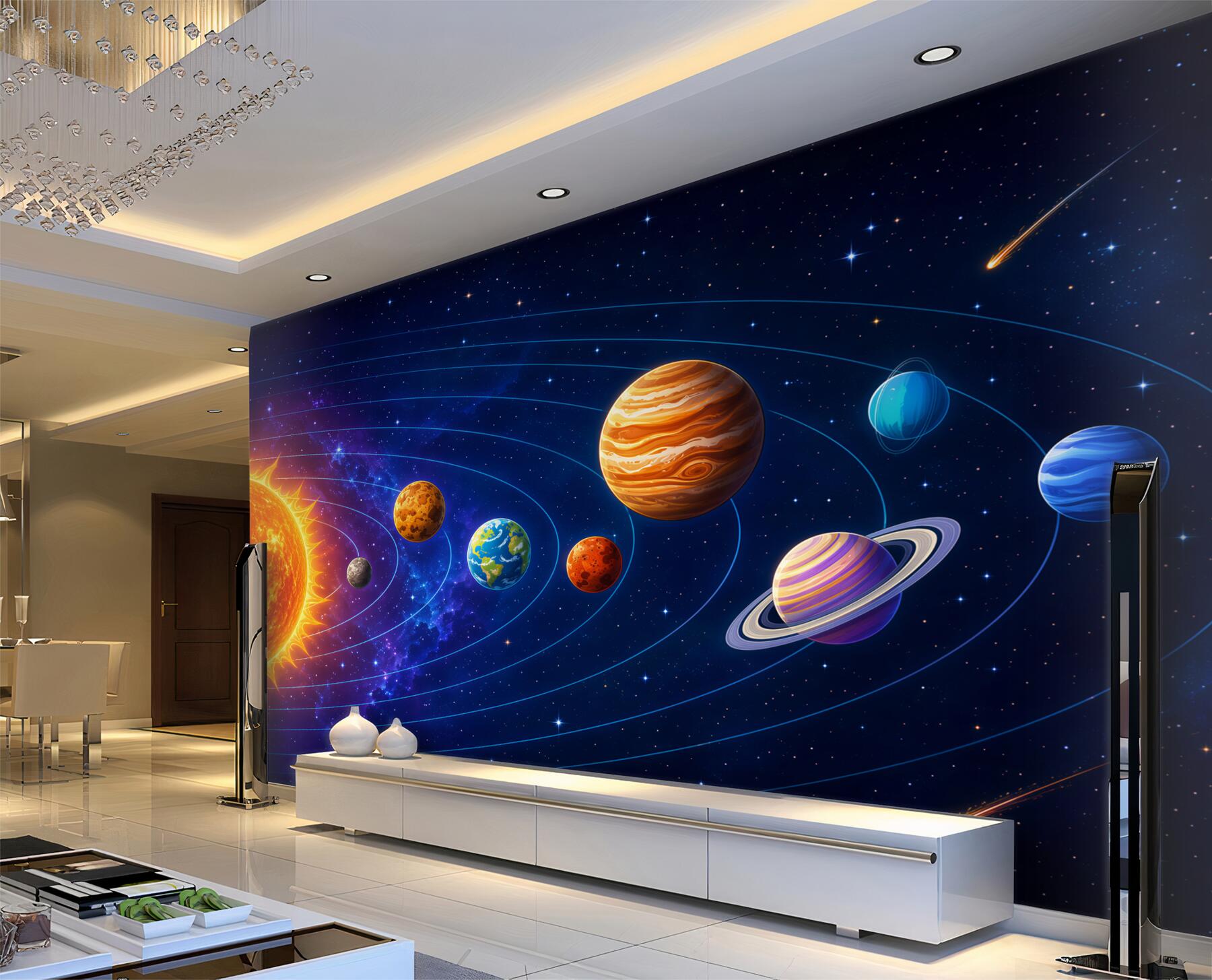 Fototapeta Kolejność planet we wszechświecie?v2345