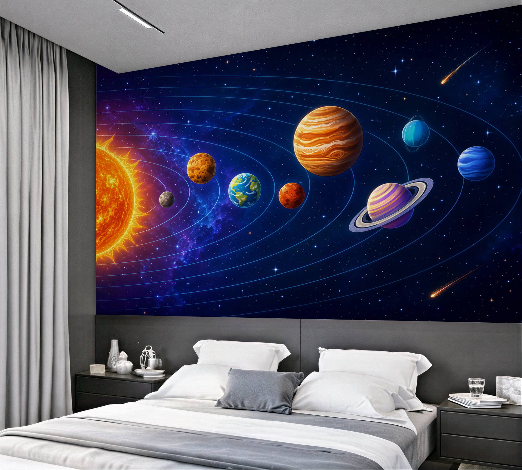 Fototapeta Kolejność planet we wszechświecie?v2345