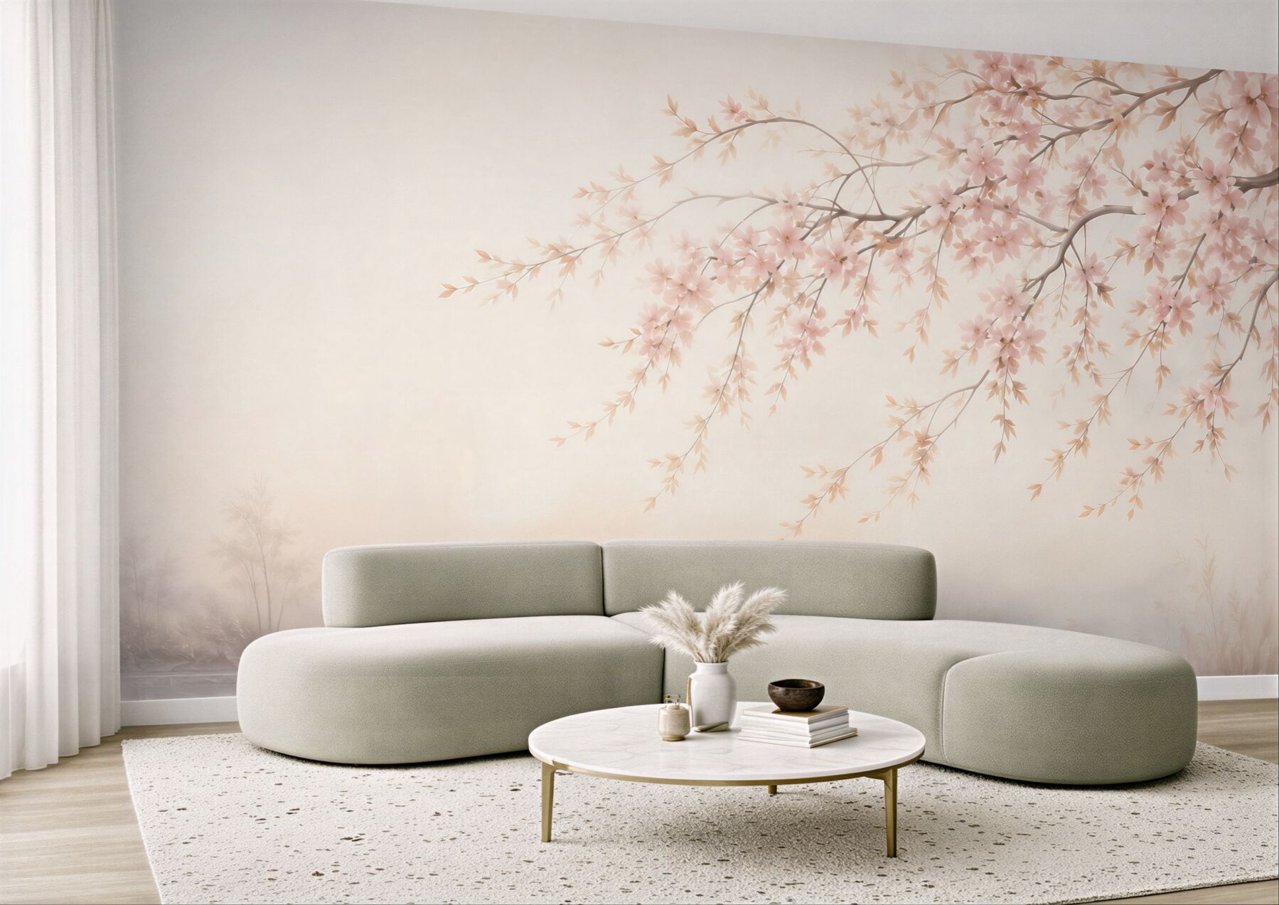 Fototapeta Romantyczne Kwiaty Sakura?v2345