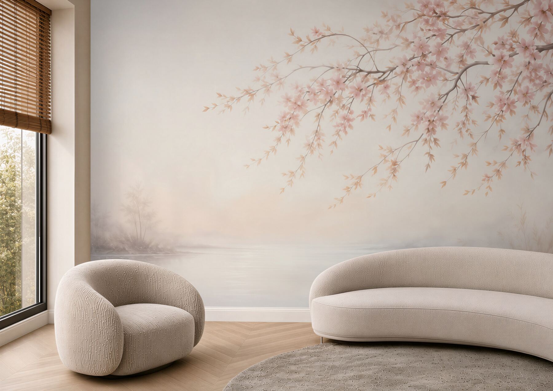 Fototapeta Romantyczne Kwiaty Sakura?v2345