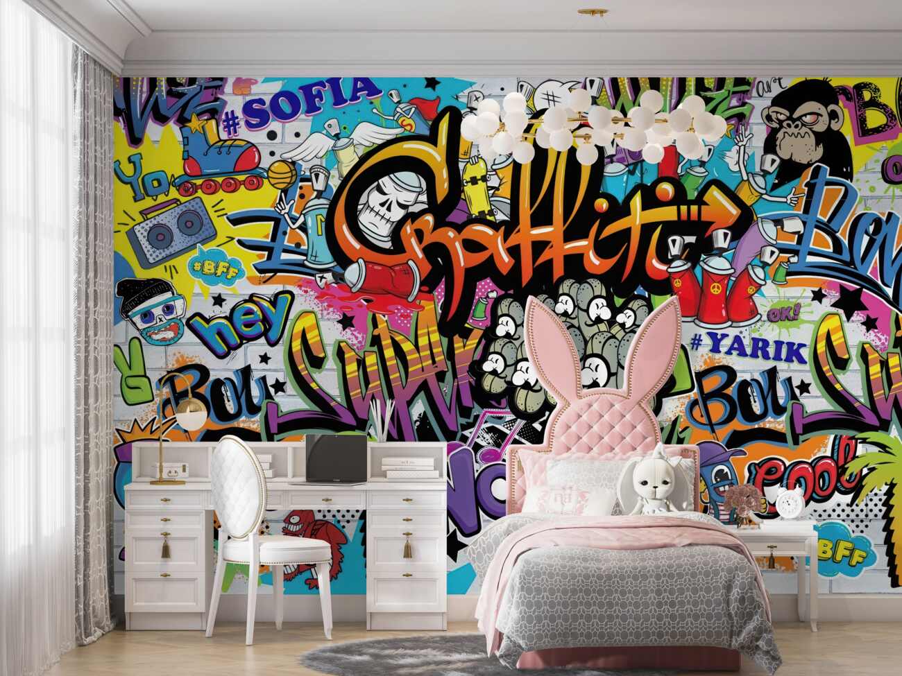 Fototapeta Kolorowe graffiti