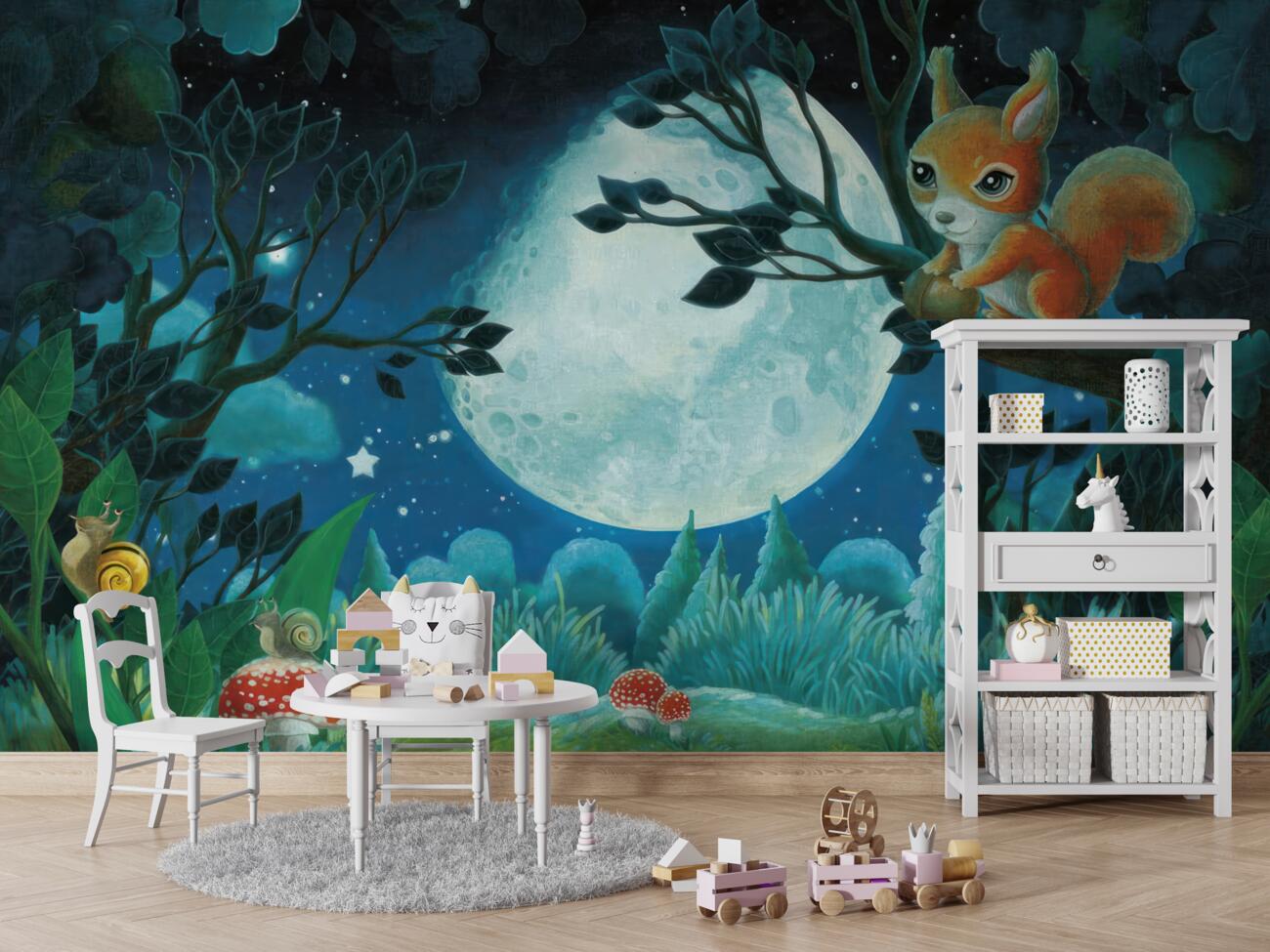 Fototapeta Wiewiórka na drzewie