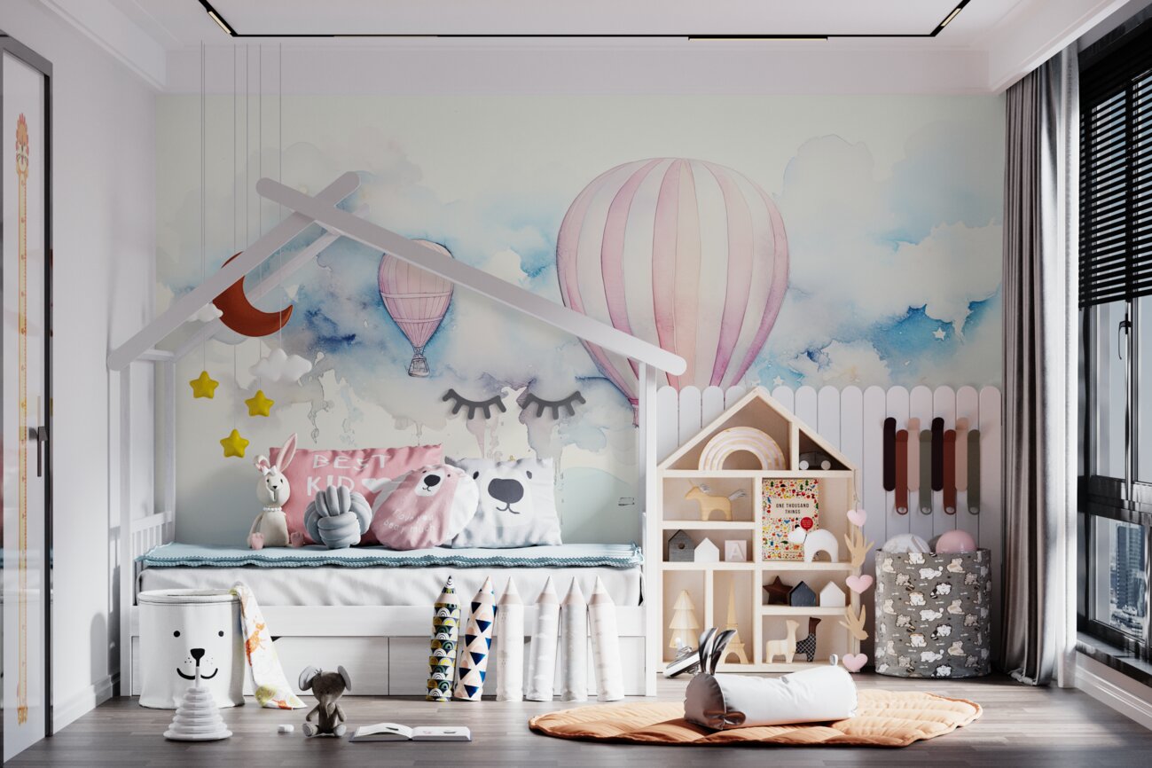 Fototapeta Balony wśród chmur
