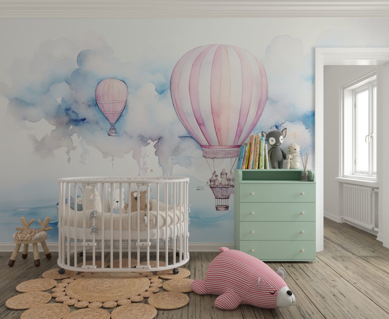 Fototapeta Balony wśród chmur
