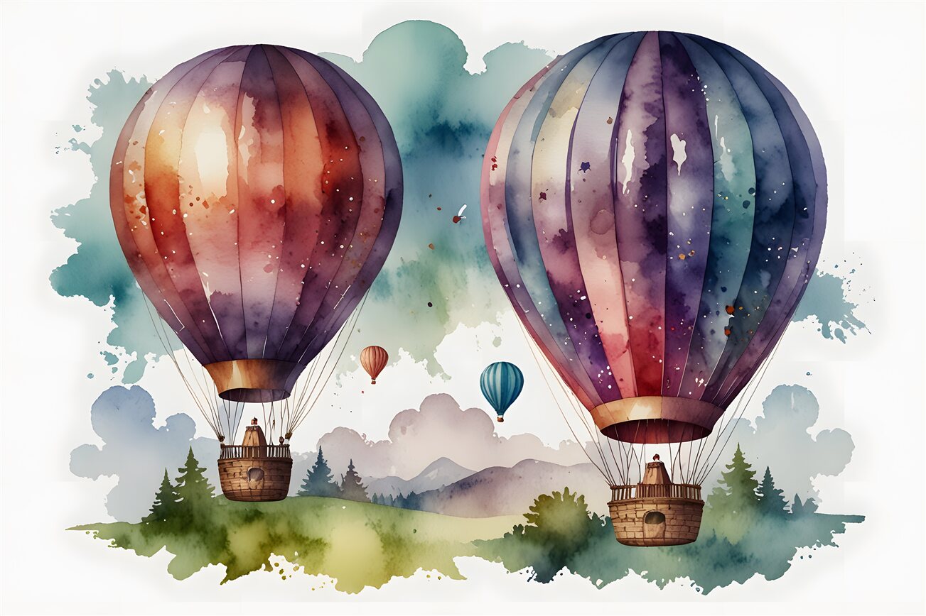 Fototapeta Balony są usuwane