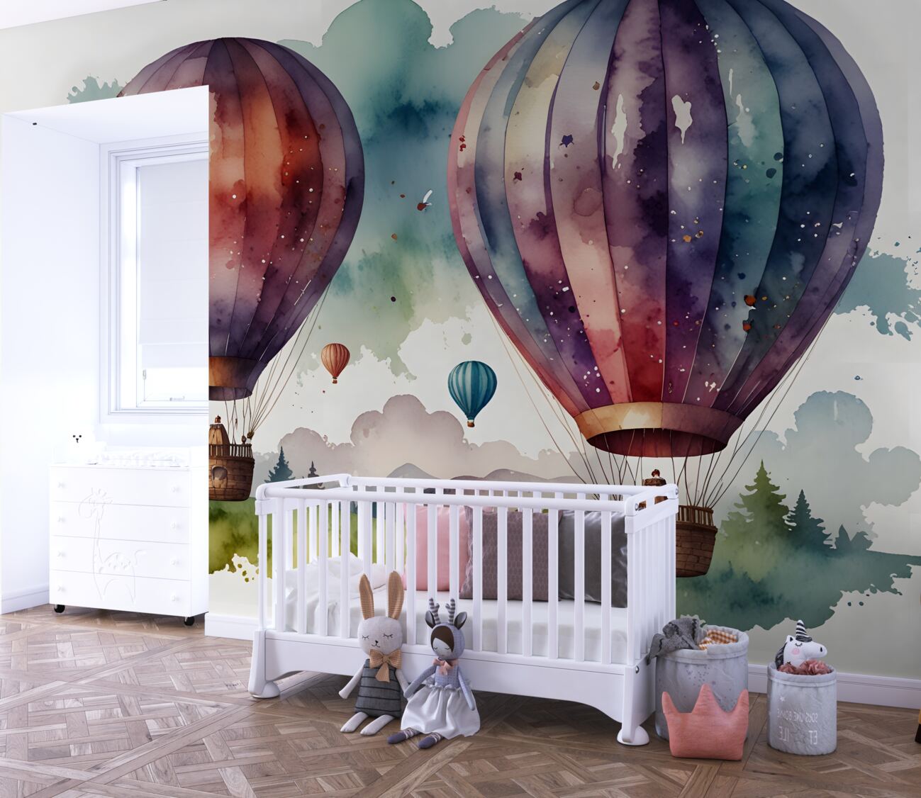 Fototapeta Balony są usuwane