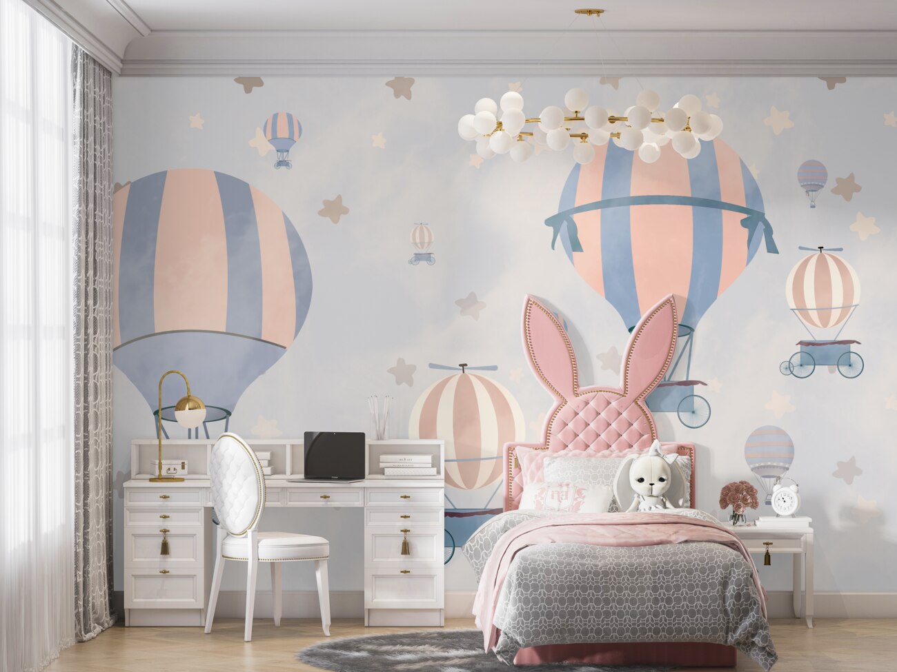 Fototapeta Balony z kołami