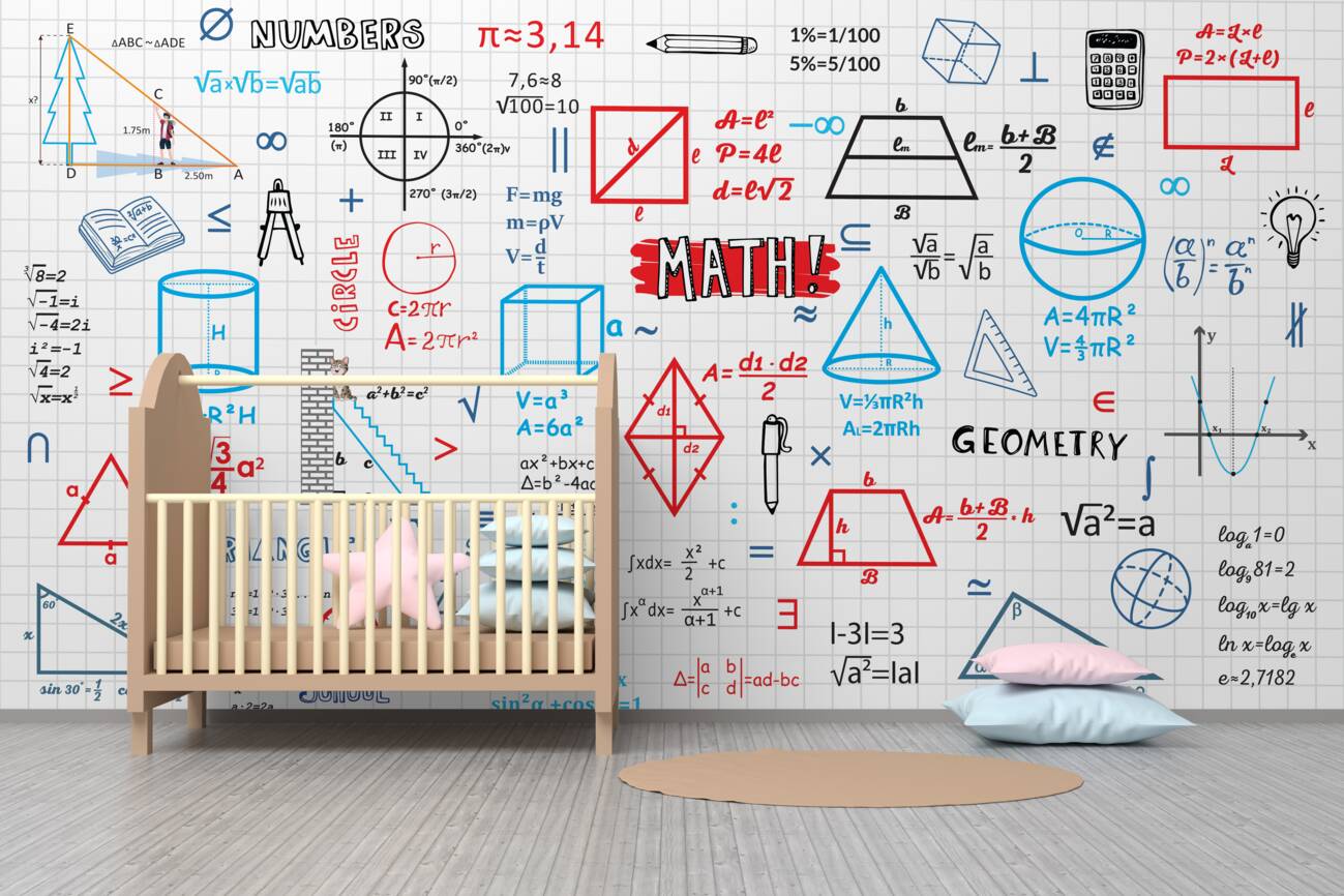 Fototapeta Równania geometryczne