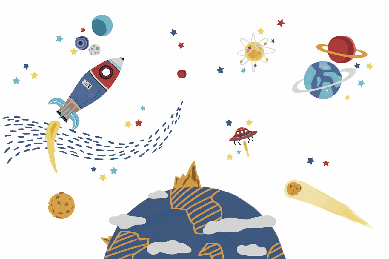 Fototapeta Zespół planetarny