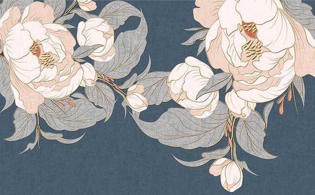 Fototapeta duże peonie