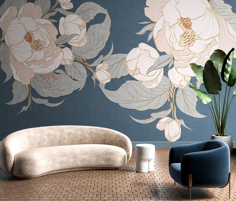 Fototapeta duże peonie