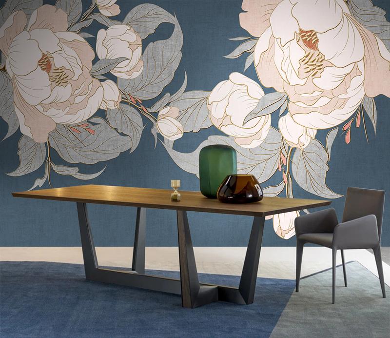 Fototapeta duże peonie