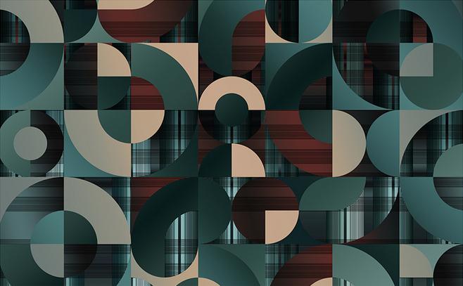 Fototapeta geometryczne kolory