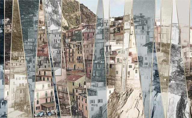 Fototapeta kolorowe miasto
