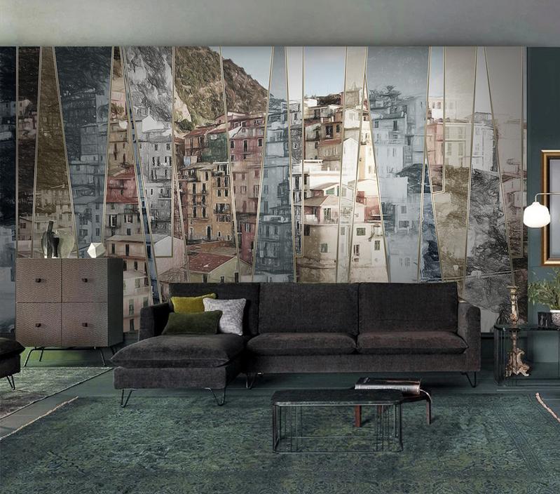 Fototapeta kolorowe miasto