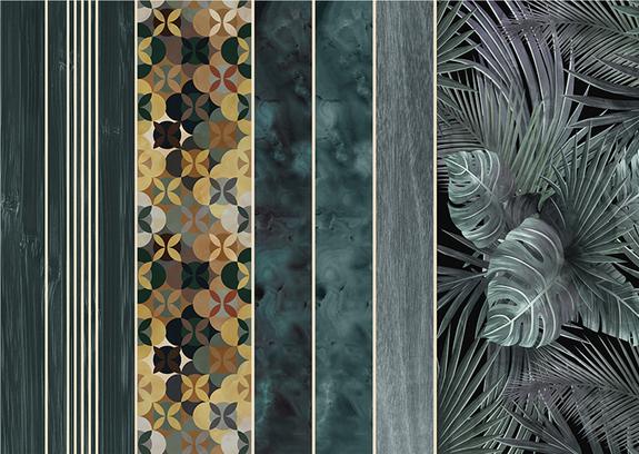 Fototapeta geometria kolorowa