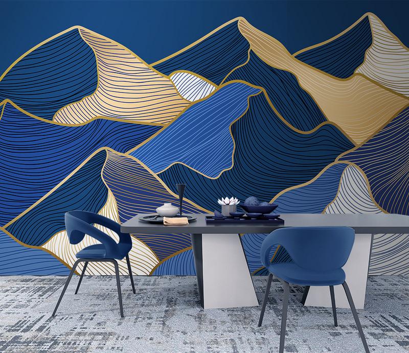 Fototapeta geometryczna górska