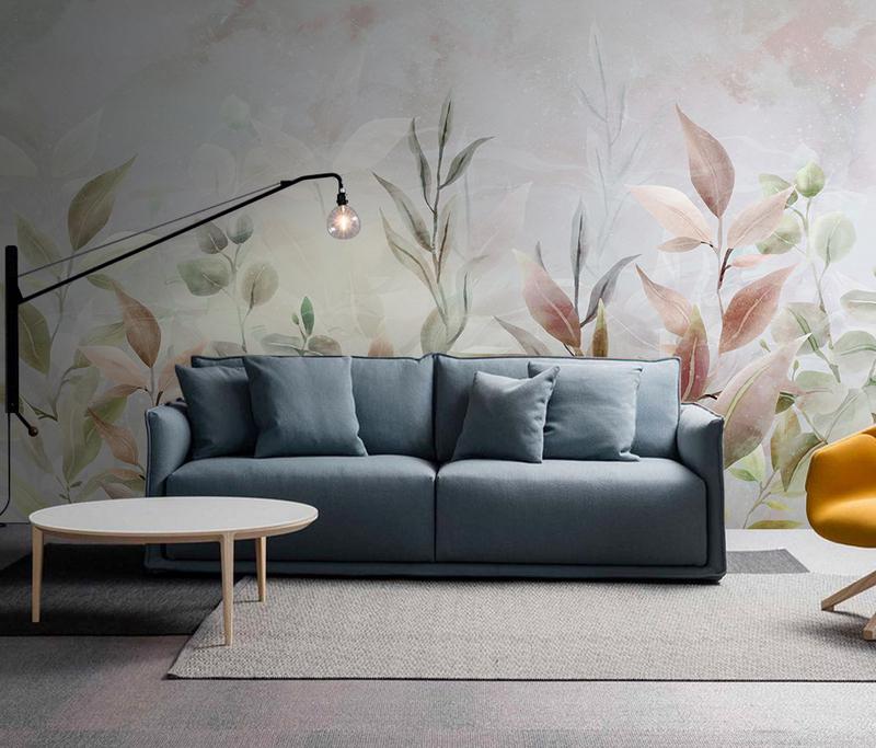 Fototapeta floralne liście