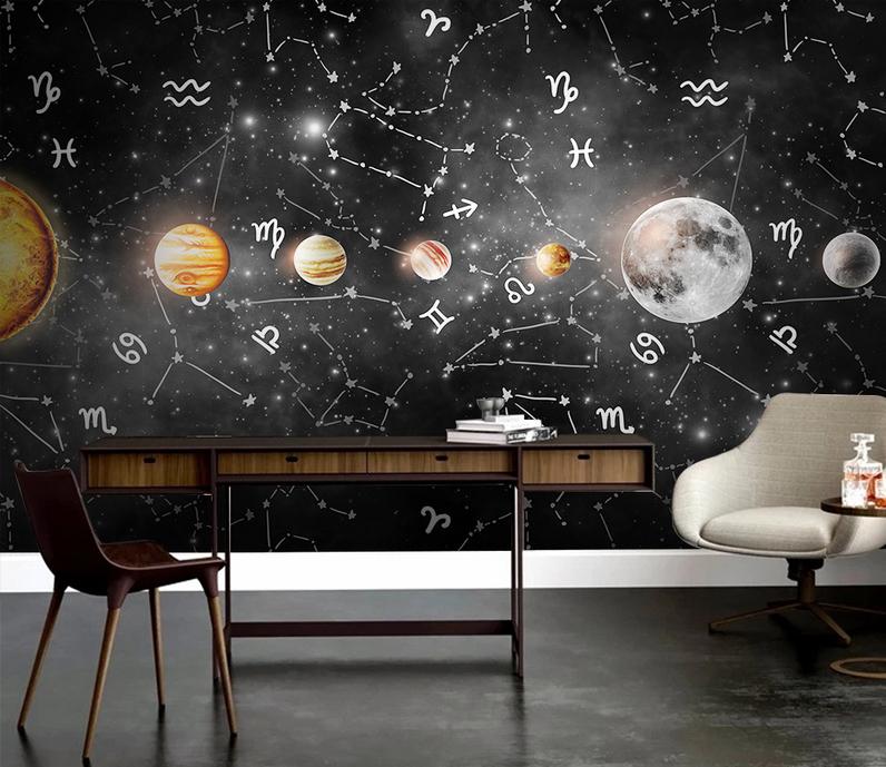 Fototapeta planety kosmiczne