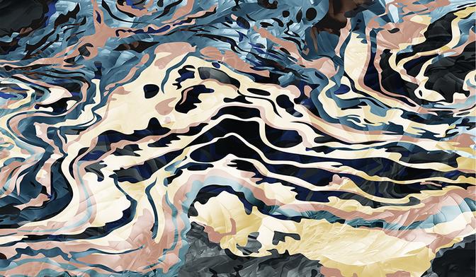 Fototapeta wavy dynamiczne
