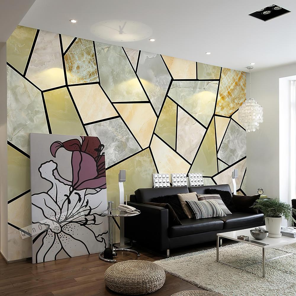 Fototapeta geometryczna beżowa