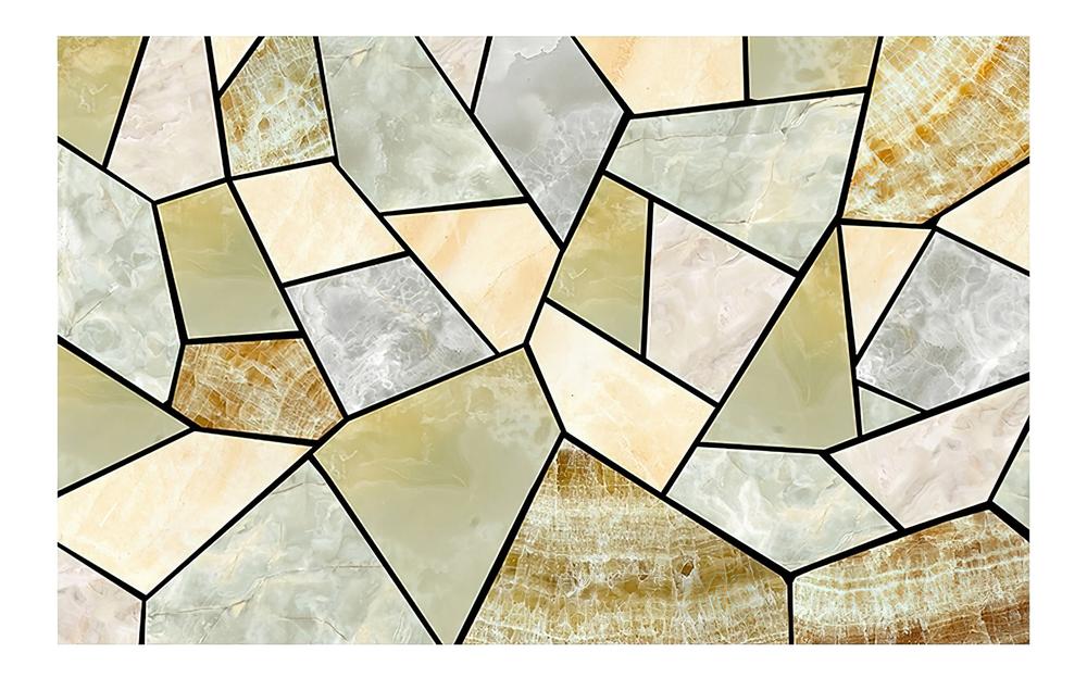 Fototapeta geometryczna beżowa