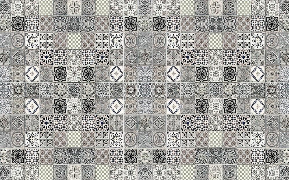 Fototapeta geometryczny czarno-biały