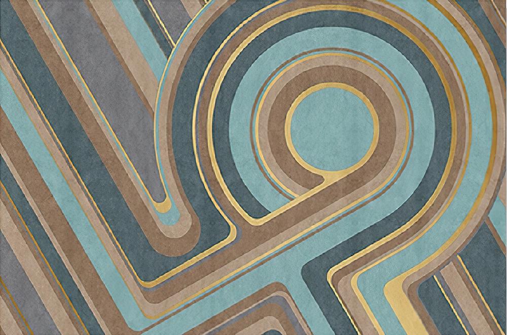 Fototapeta paski spiralne
