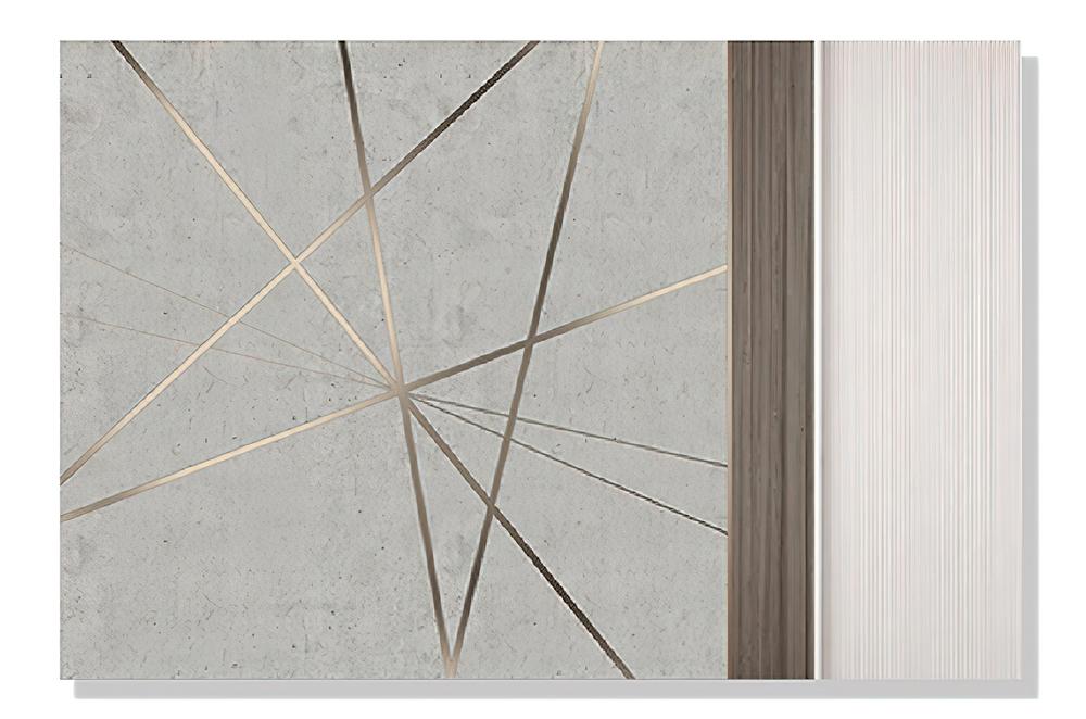 Fototapeta geometryczna złota